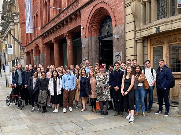 Team picture in Manchester